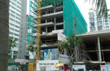 Tiến độ dự án Chic-land Hotel tuần thứ 33